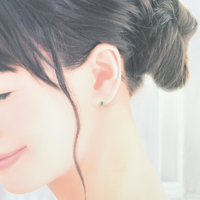 K10 スカイブルートパーズ ピアス CL029CIBSN | iichi 日々の暮らしを