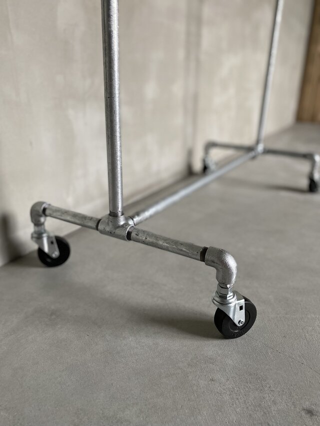 数量限定 SG-AC ハンガーラック パイプ スチール ガス管 組立式