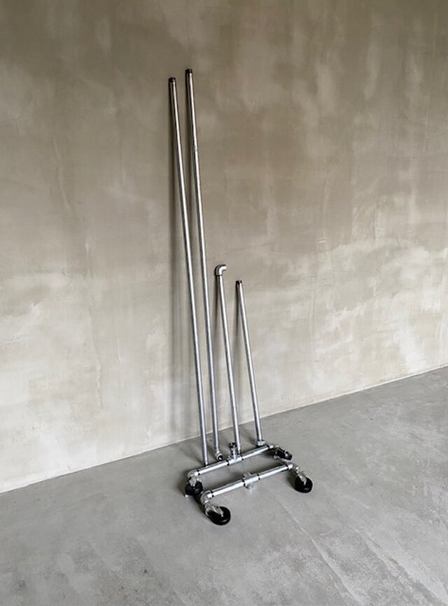 数量限定　ハンガーラック　パイプ　スチール　ガス管　組立式　インダストリアル 数量限定 SG-AC ハンガーラック パイプ スチール ガス管 組立式