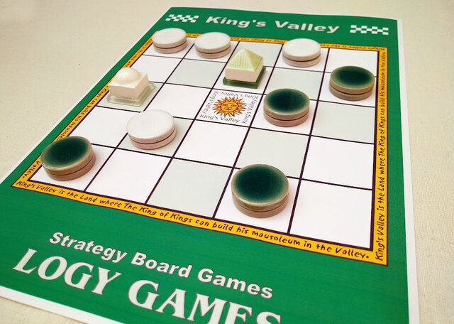 King's Valley ボードゲーム セルフプリントボード | iichi 日々の