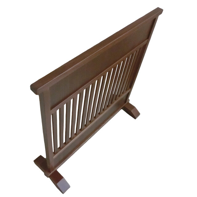 杢目が美しい ブラウン 間仕切り 和風衝立 ③ W90xD30xH90 | iichi