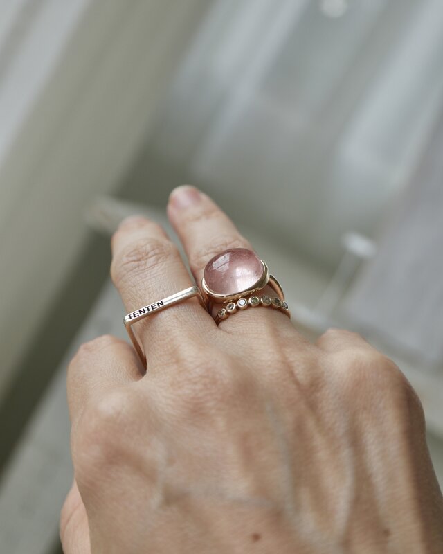 K10[morganiteのchanpage]ring | iichi 日々の暮らしを心地よく
