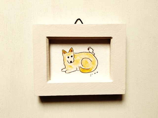 ま*る様 【第5弾　ワンちゃん大集合！】　ペン画　原画　一点もの　犬 ま*る様 【第5弾 ワンちゃん大集合！】 ペン画 原画 一点もの