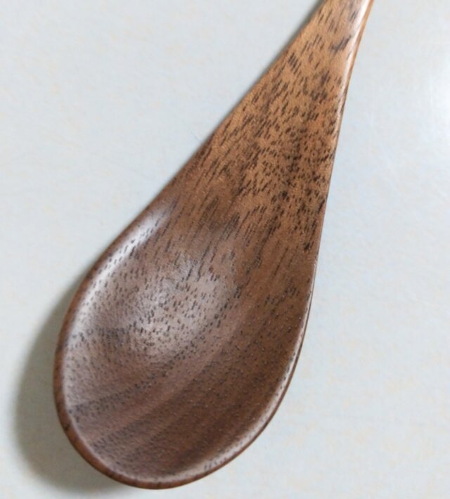 36201パフェスプーン(ウォールナット材)