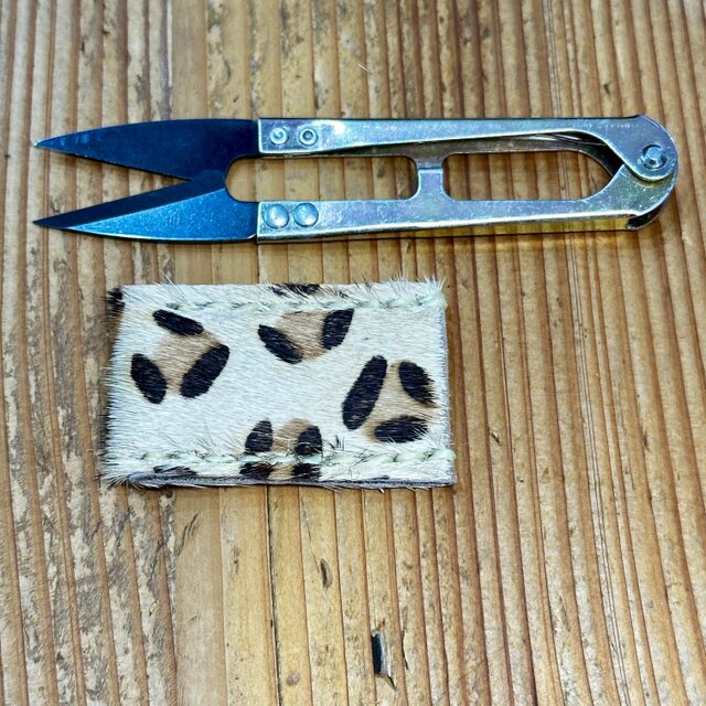本革★糸切りばさみ　ばさみ　糸切バサミ　カバー　ケース★ハンドメイド