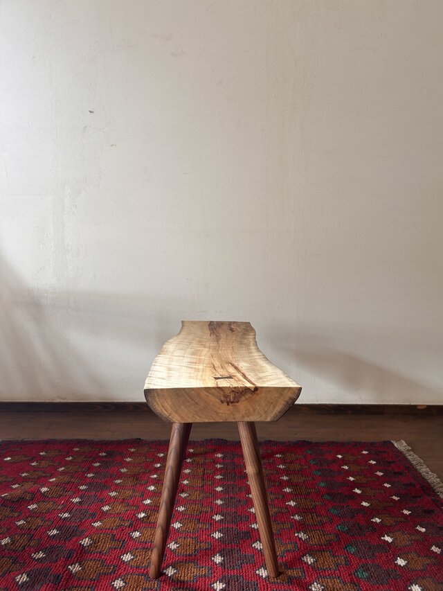 新品 TIMELESS CRAFT 目黒通り ウォールナット ソリッド ベンチ 新品 TIMELESS CRAFT 目黒通り ウォールナット ソリッド ベンチ