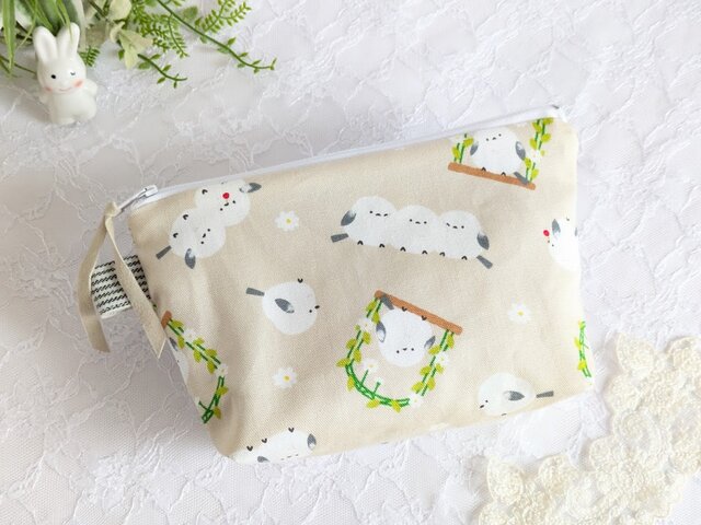 べる様ご確認用♥小さなフラットポーチ♥愛くるしいシマエナガ柄♥ハンドメイド it-68e08bfb81c91-1200.jpg