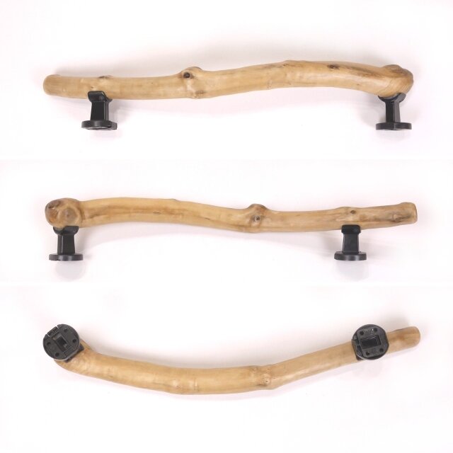 温泉流木】握りこぶしのような木の節の流木ドアハンドル・手すり 木製