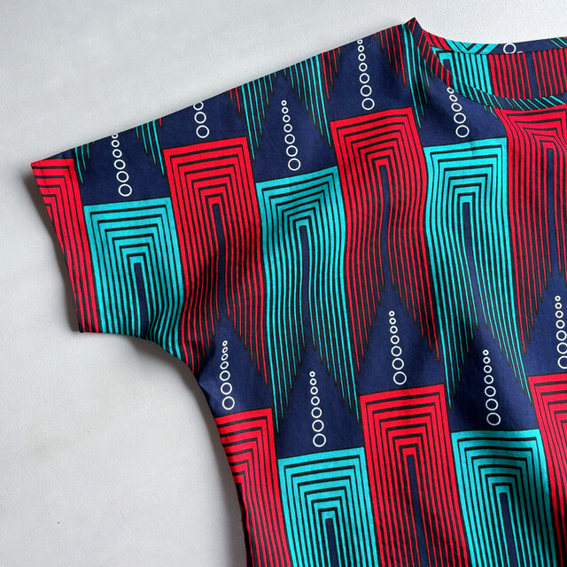 アフリカンワックスプリントワンピース Mafungu | iichi 日々の