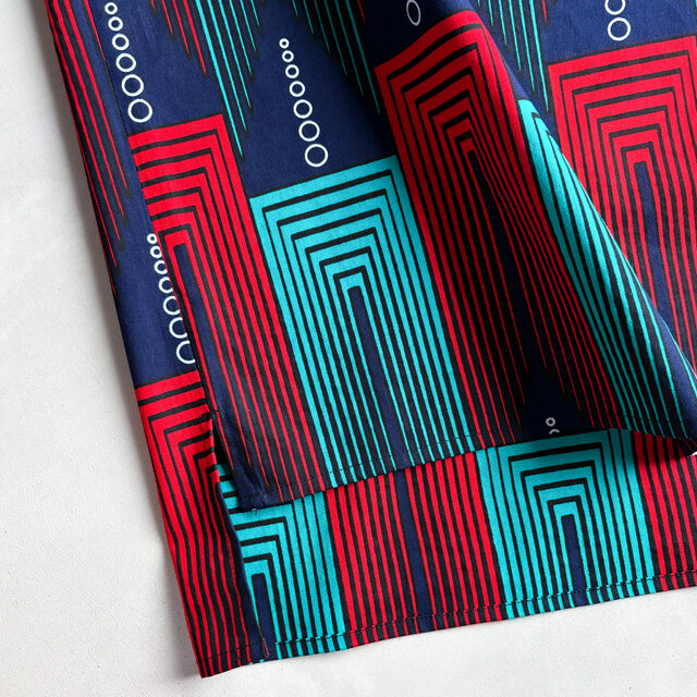 アフリカンワックスプリントワンピース Mafungu | iichi 日々の