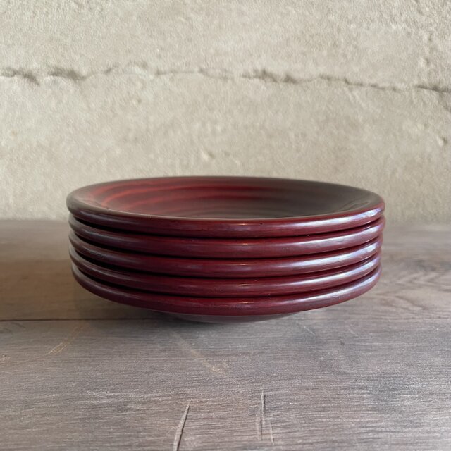 鎌倉彫 豊堂 茶托5客セット | iichi 日々の暮らしを心地よくする