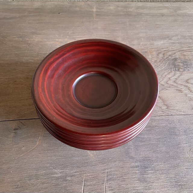 鎌倉彫 豊堂 茶托5客セット | iichi 日々の暮らしを心地よくする