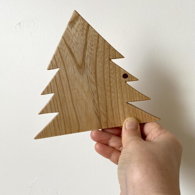 もみの木　飾り　鍋敷き