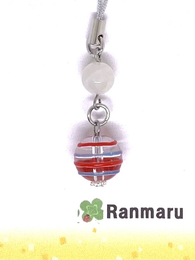 ムーンストーン/天然石/パワーストーン/水風船/ヨーヨー/可愛い/ストラップ/キーホルダー⭐️