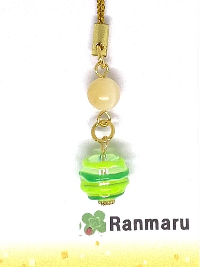 アラゴナイト/天然石/パワーストーン/ヨーヨー/水風船/可愛い/ストラップ/キーホルダー⭐️