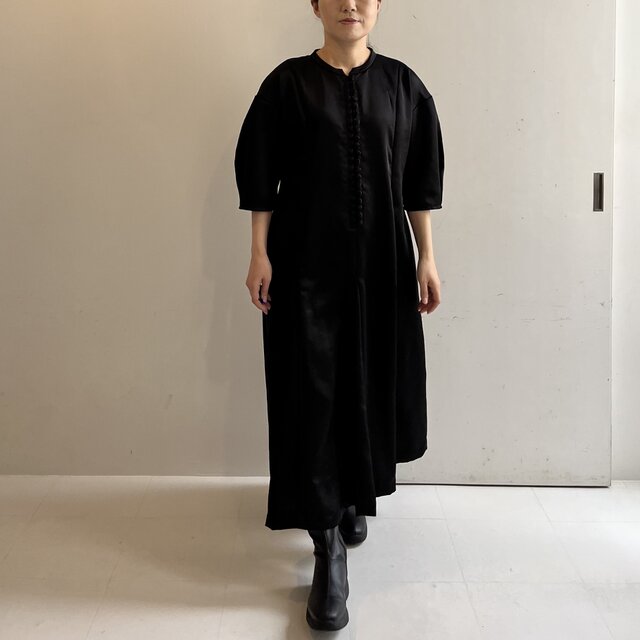 deuxieme ベルト付き　2way ワンピース　ブラック トウキョウソワール 東京ソワール WEB限定｜すっきり見える