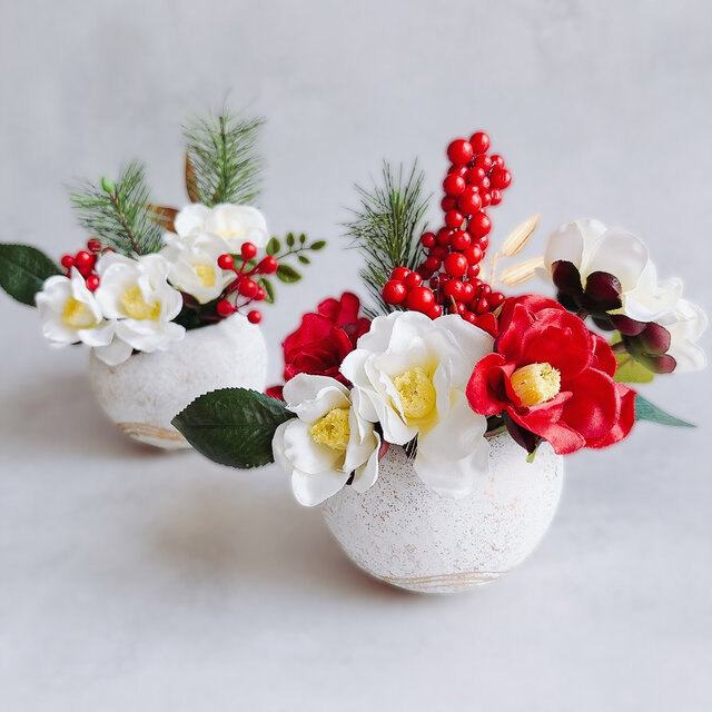 光触媒フラワー 正月アレンジ 和アレンジ 新年飾り しめ飾り しめ縄 玄関 飾り 光触媒フラワー 正月アレンジ 和アレンジ 新年飾り しめ飾り