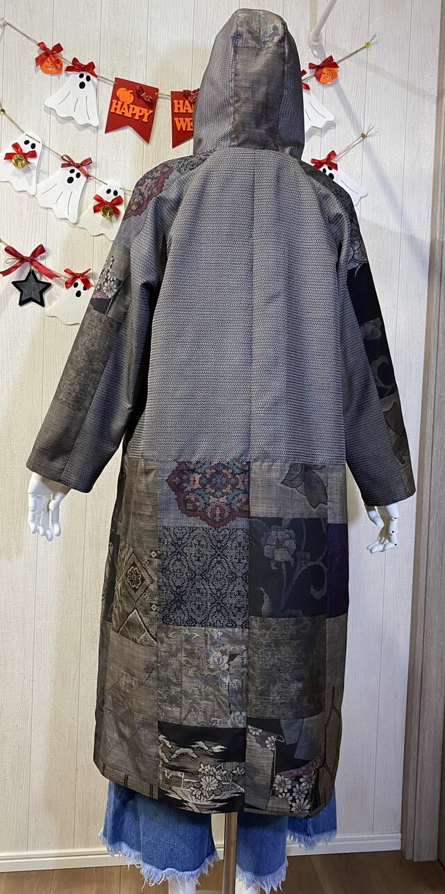 大島紬コート 大島紬コート新品未使用❣️ - メルカリ