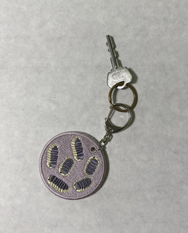 刺繍キーホルダー□アメフクラガエル□蛙 | iichi 日々の暮らしを