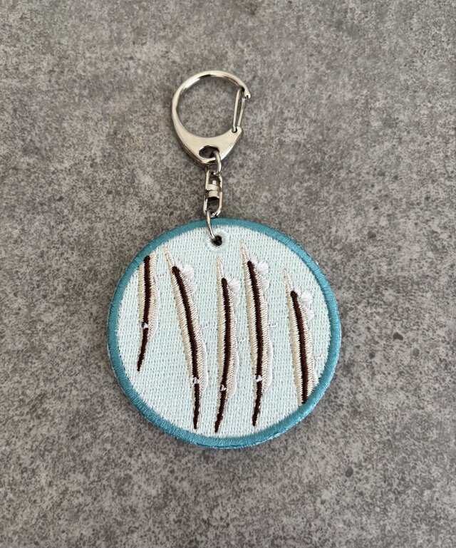 刺繍キーホルダー■ヘコアユ■水族館