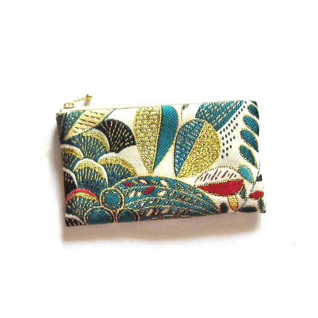 フランス生地　クレオパトラ　息をのむような艶やかポーチ（MS）通帳入れ　コスメ入れのコピー