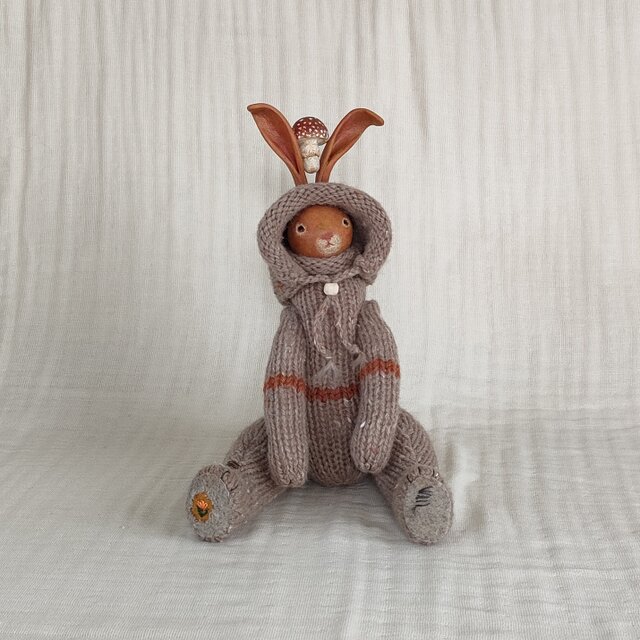 うさぎ きのこ | iichi 日々の暮らしを心地よくするハンドメイドや