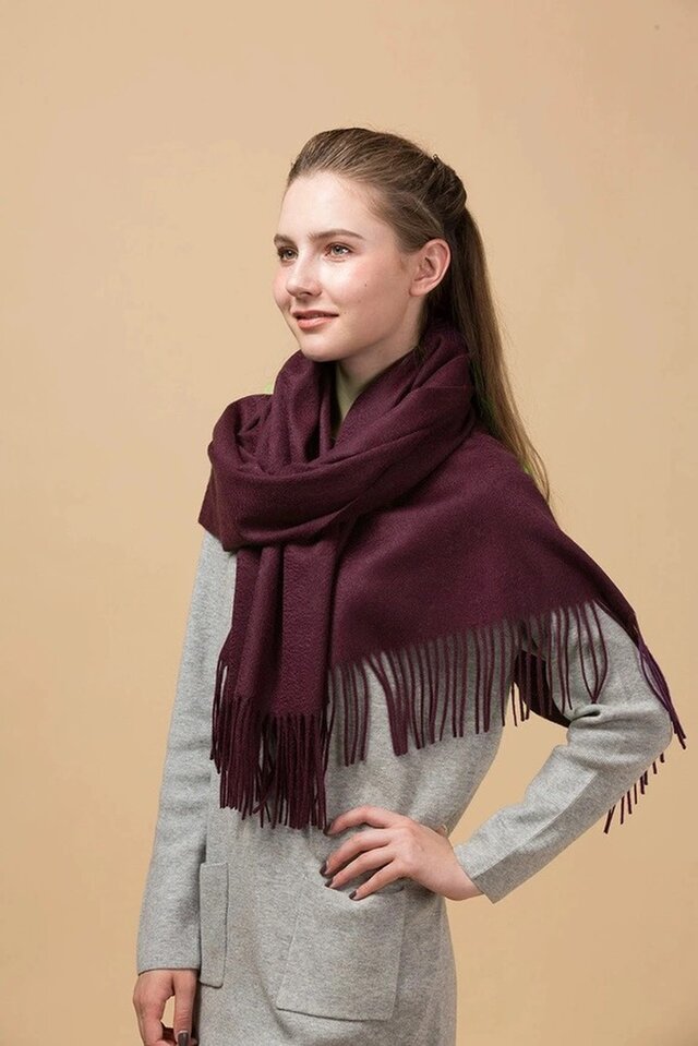 HERMES エルメス カシミヤ100% マフラー スヌード ネックウォーマー HERMES エルメス カシミヤ100% マフラー スヌード ネックウォーマー