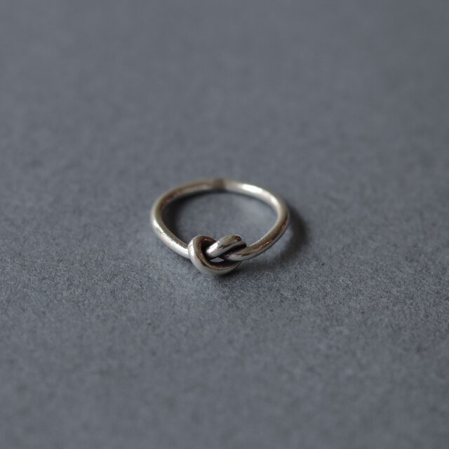 Karen silver ring / ノット 14号