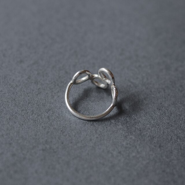 Karen silver ring / サークル4 9号 | iichi 日々の暮らしを心地よく