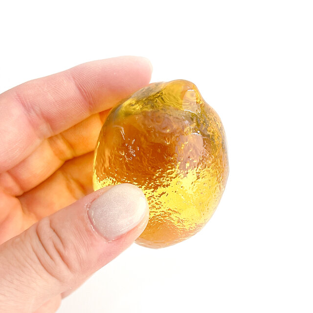 レモン｜ガラス製インテリアオブジェ 【efo6】 | iichi 日々の暮らしを