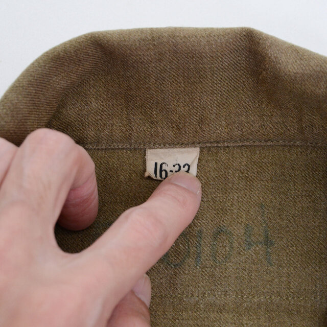 米軍実物 1940年代 U.S. ARMY M-37 ヴィンテージウールシャツ