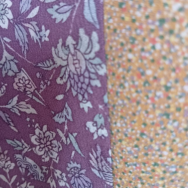 着物リメイク パッチワークスカート 花唐草 | iichi 日々の暮らしを