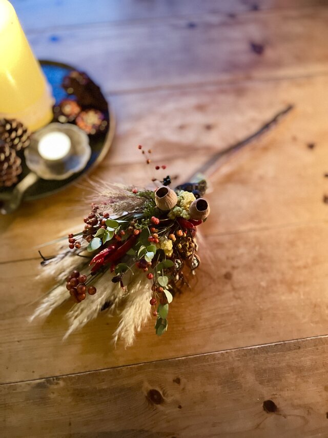 秋の実り壁掛け