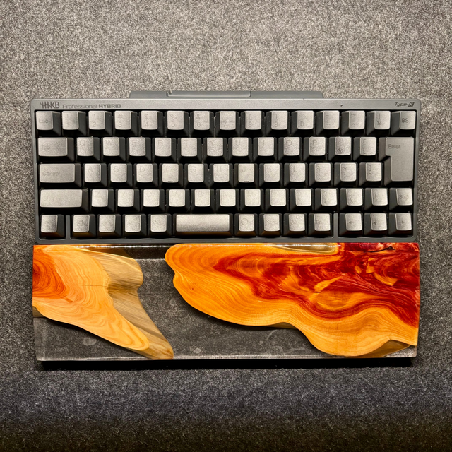 HHKB REALFORCE 60％ キーボード アームレスト パームレスト リスト