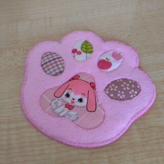 コースター・肉球