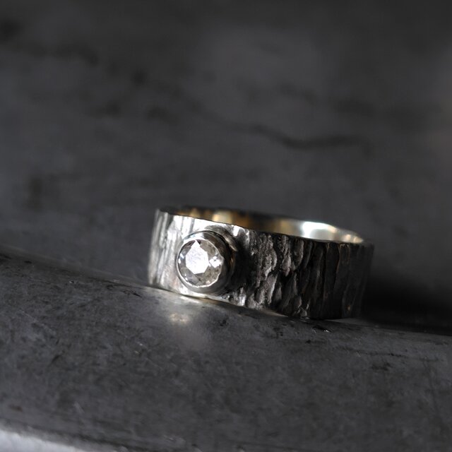 ルチルインフェナカイトシルバーリング#10 | iichi 日々の暮らしを