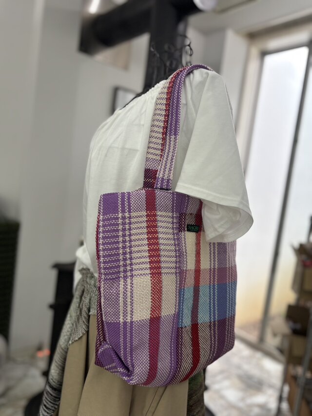 さをり織り⭐︎トートバッグ