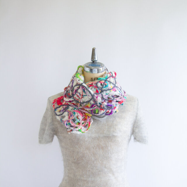 カラフルな音色のパレードマフラー【送料無料】