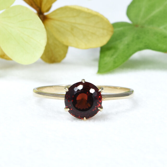 K10 ガーネット 神話カット リング CL015CIBSN