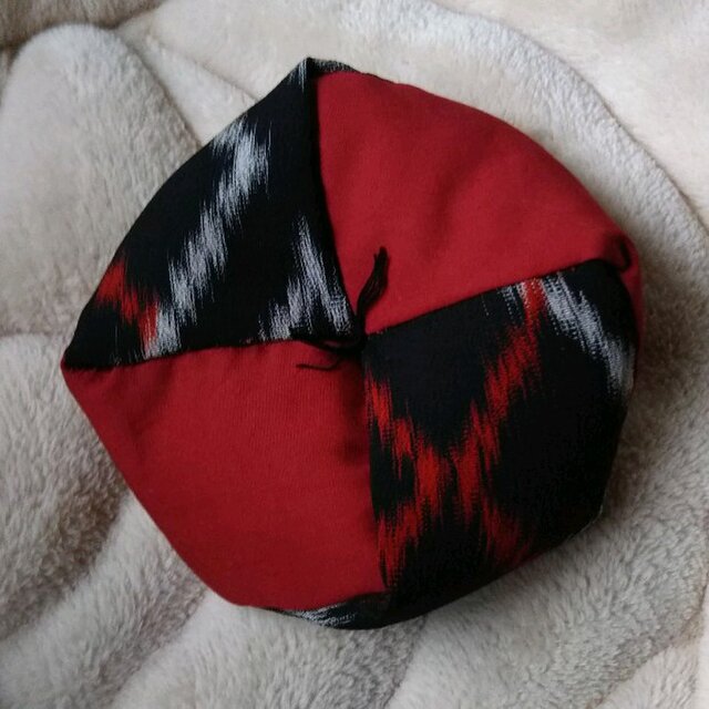 お手玉型のミニ座布団