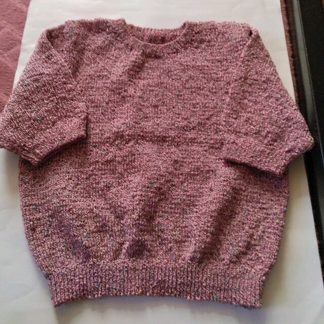 手編みのセーター