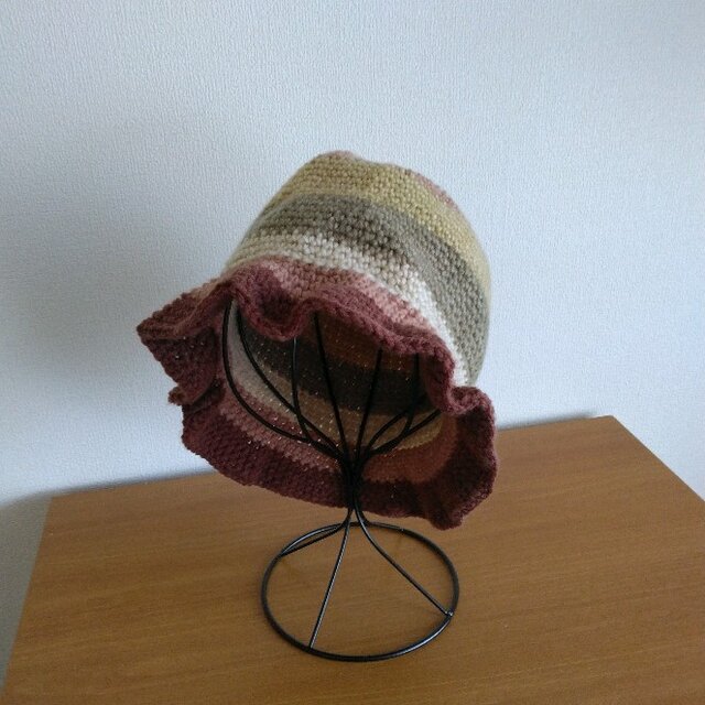 手編みの帽子