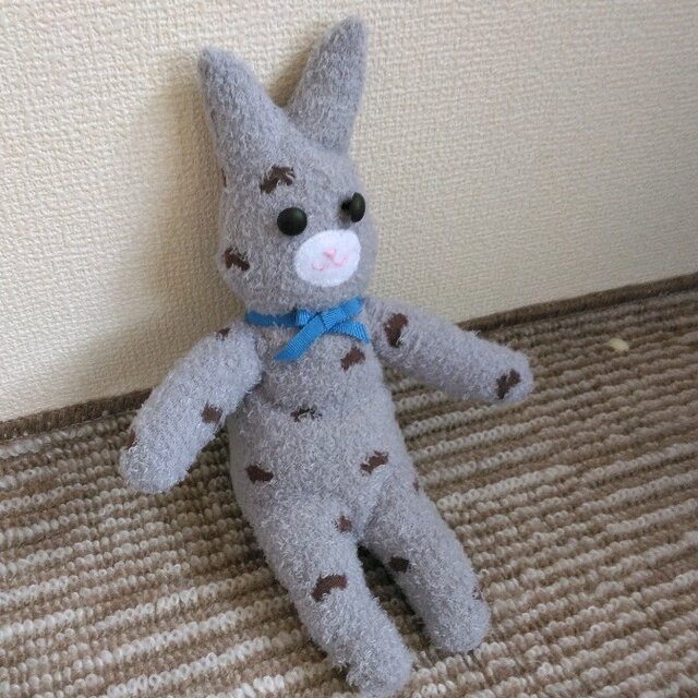 うさぎの縫いぐるみ