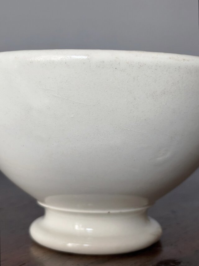 Gien ジアン 白 厚手 カフェオレ ボウル フランス アンティーク