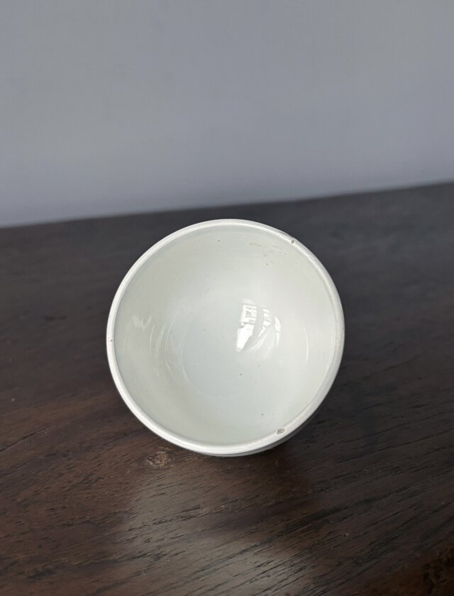 Gien ジアン プチ ボウル 白陶器 フランス アンティーク 0502350