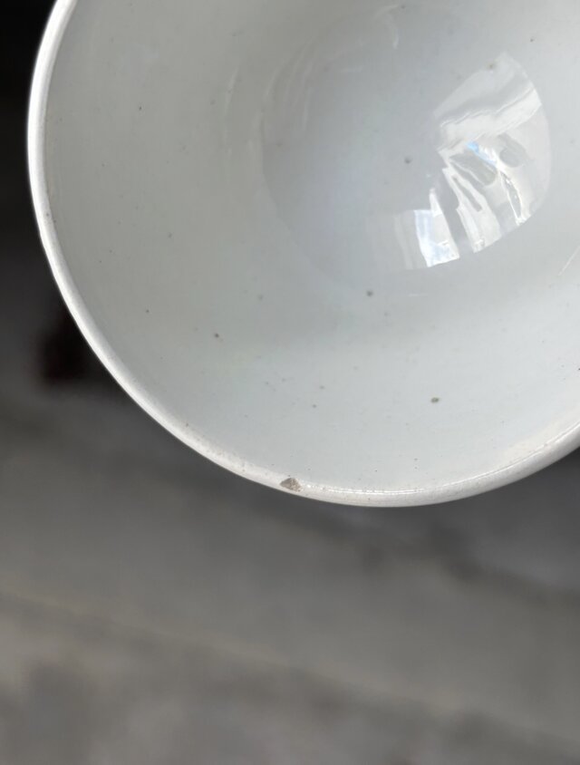 Gien ジアン プチ ボウル 白陶器 フランス アンティーク 0502350