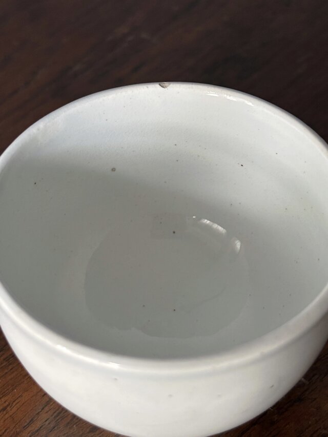 Gien ジアン プチ ボウル 白陶器 フランス アンティーク 0502350
