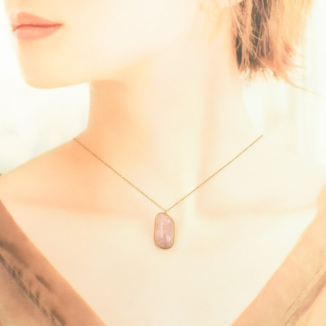 K18 ピンクオパール ペンダント ネックレス CI005CIBSN | iichi 日々の