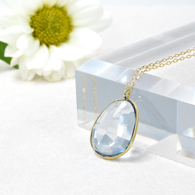 K18 ロンドンブルートパーズ ペンダント CK066CIBSN | iichi