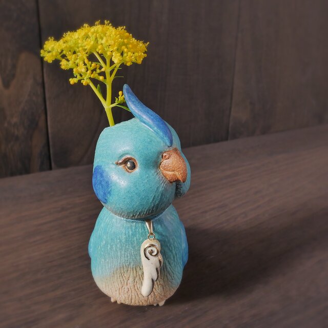 オカメ花入れ no.21